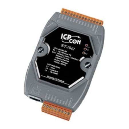 Icp Das 16 points of Sink Type Open Collector Isolated Digital Output ET-7042